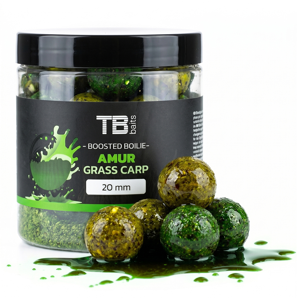 E-shop Tb baits boosterované boilie amur 120 g - 20 mm