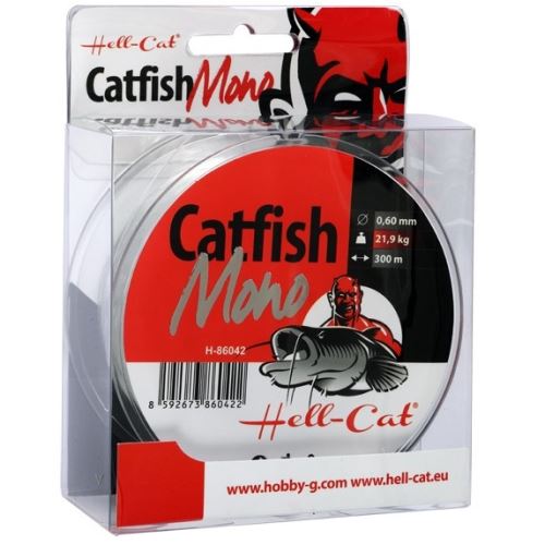 Hell-Cat Vlasec Catfish Mono Clear 300 m