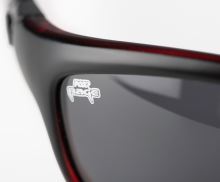 Fox Rage Okuliare Trans Red Blk Sunglass Grey Lense (1)