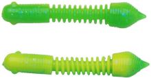 Berkley Gumová Nástraha Powerbait Power Pillar Spring Green Sunshine Yellow - 4 cm 12 ks