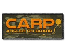 4ANGLERSDESIGN Samolepka 73 Carp Angler On Board 4ANGLERSDESIGN Samolepka 73 Carp Angler On Board