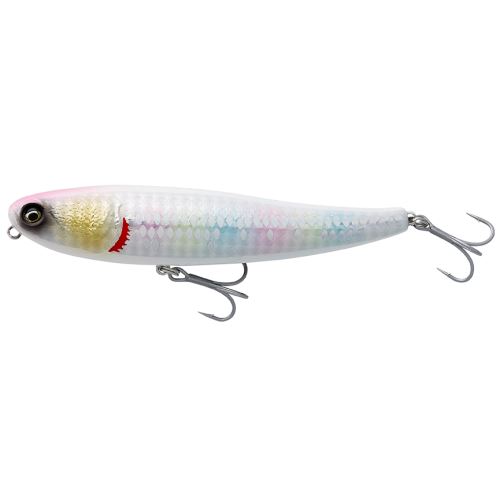 Savage Gear Wobler Bullet Mullet Floating LS White Candy 8 cm 8 g