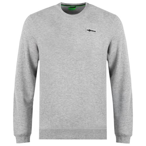 Korda Tričko s Dlhým Rukávom Patch Crewneck Heather Grey