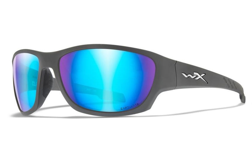 Wiley x polarizačné okuliare climb captivate polarized blue matte grey
