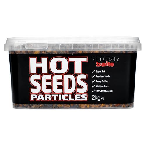 Munch Baits Nakladaný Partikl Hot Seeds 2 kg