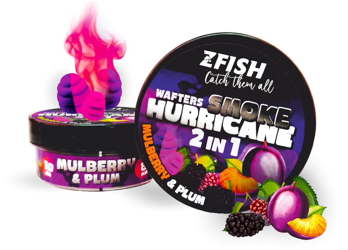E-shop Zfish wafters smoke huricane 2in1 8-10 mm 30 g - mulberry plum