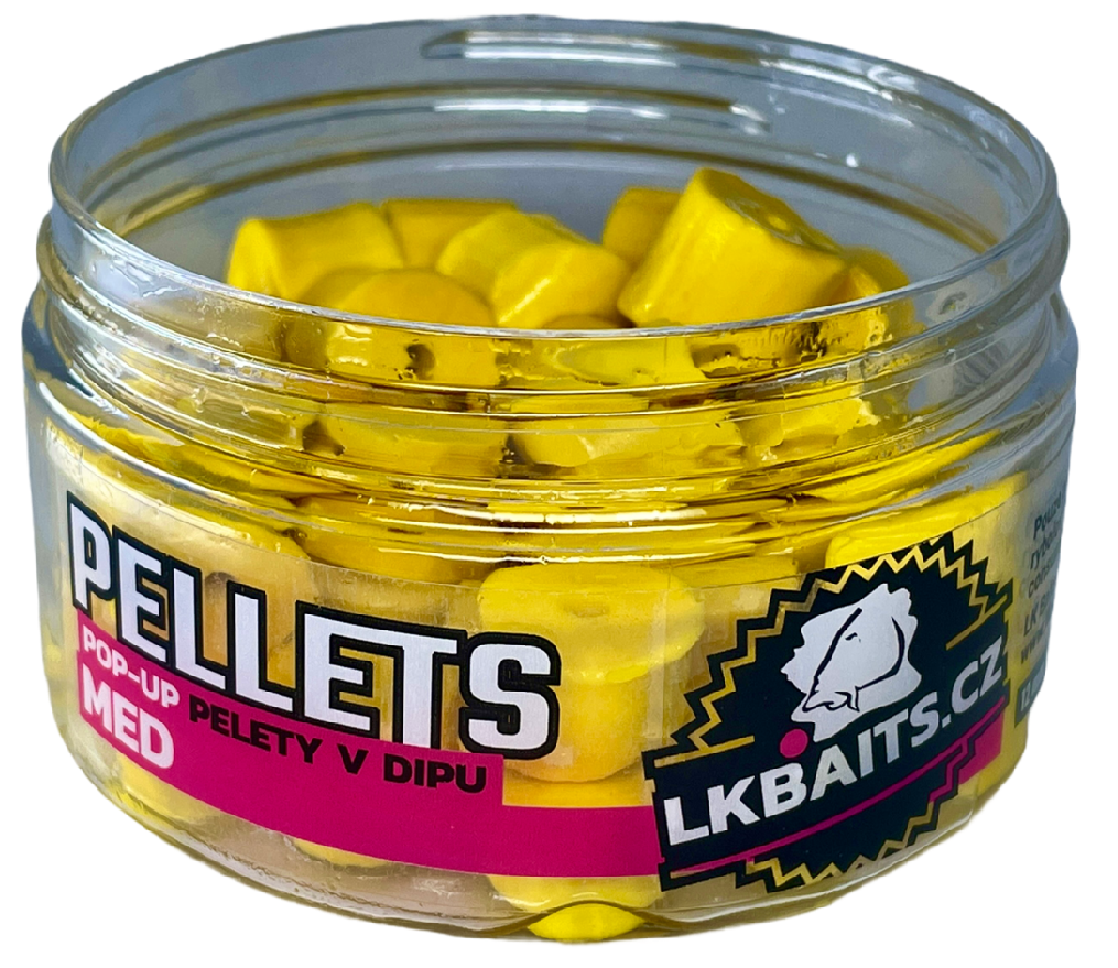 Lk baits pop-up pelety v dipe 12 mm 40 g - med