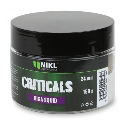 Nikl Criticals boilie Giga Squid 150 g