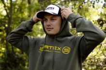 Sportex Rybárska Mikina s Kapucňou Zelená (3)