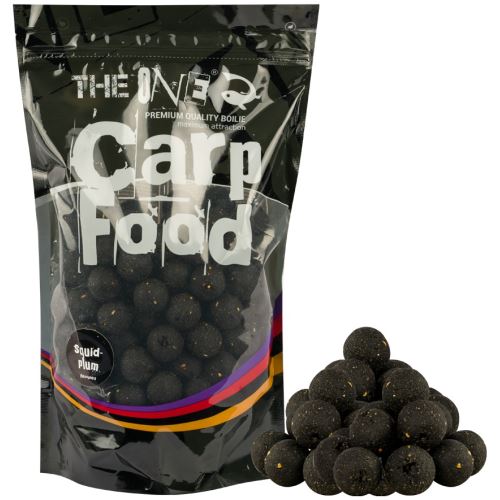 The One Boilies Rozpustné Carp Food Black Chobotnica,Slivka 1 kg 22 mm