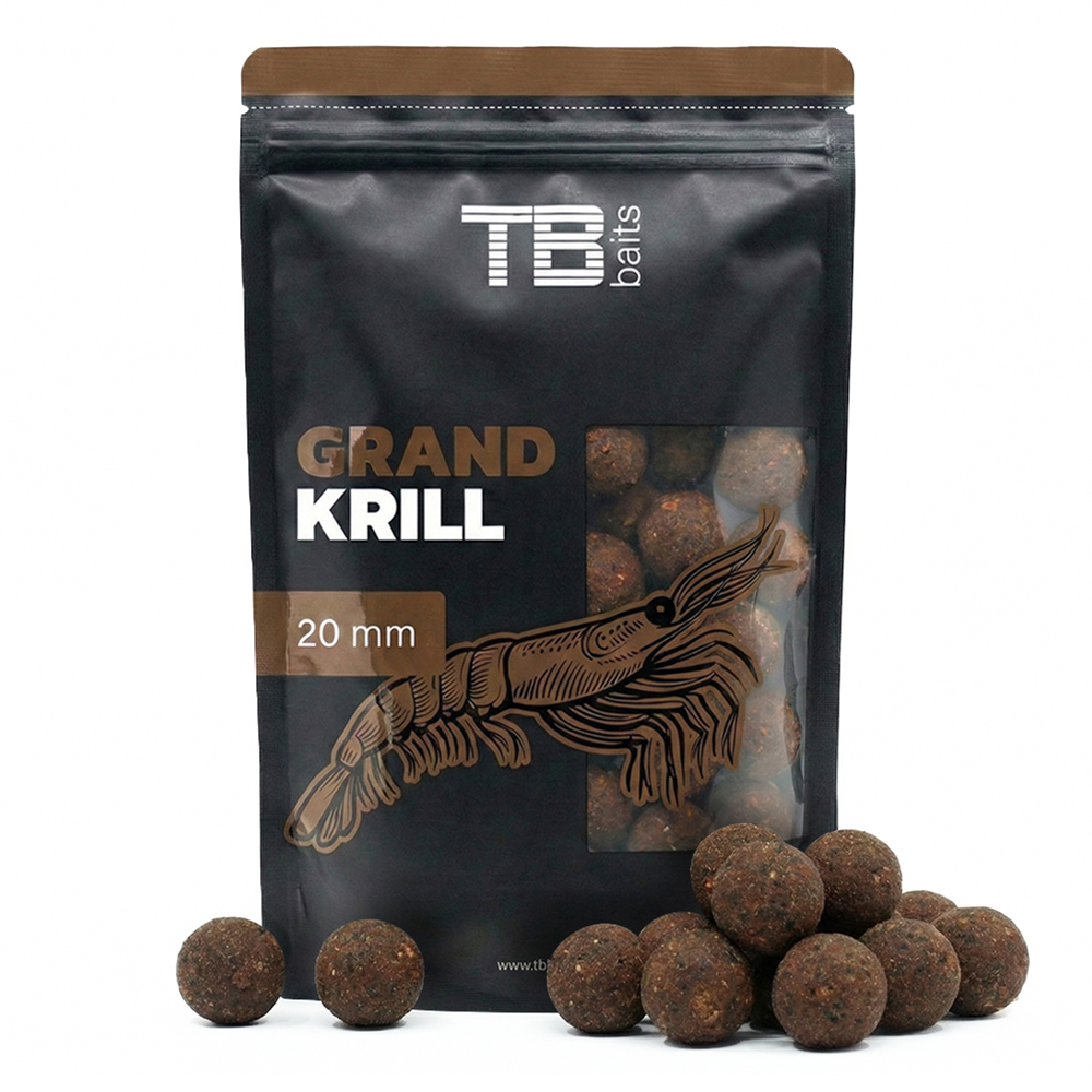 Tb baits boilie grand krill - 1 kg 20 mm