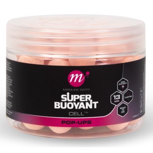 Mainline Plávajúce Boilie Super Buoyant Pop-Ups Cell 150 ml 13 mm