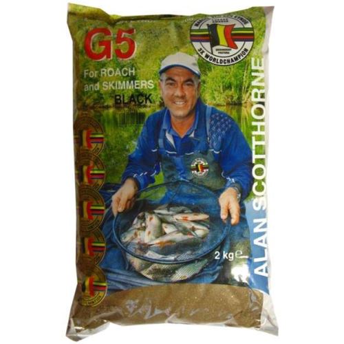 MVDE Krmítkova Zmes G5 Black 2 kg - 2 kg