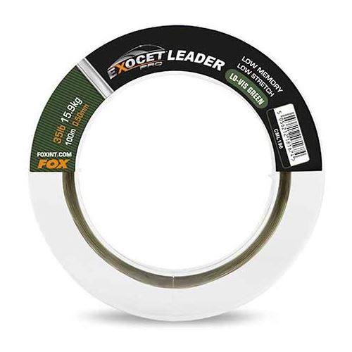 Fox Vlasec Exocet Pro Low Vis Green Leader