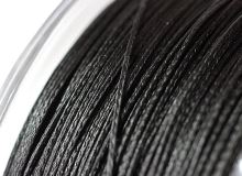 Hell-Cat Splietaná Šnúra Round Braid Power Black 200 m (2)