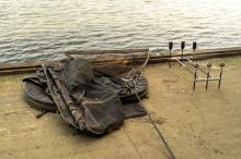 One More Cast Podberák Black Pearl Landing Net 42" 2-Diel (11)