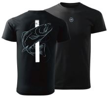 Giants Fishing Tričko Pánska Pstruh Čierne - XXXL