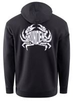 Grundéns Mikina Eat Your Words DWR HD Hoodie Black Crab Graphic - M