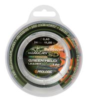 Prologic Šokový Vlasec Mimicry Green Helo Leader 100 m-Priemer 0,50 mm / Nosnosť 15,6 kg