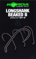 Korda Háčiky Longshank Beaked Barbless 10 ks - Veľkosť 4
