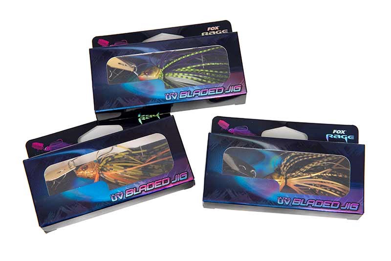 Fox Rage Rotačka Chatterbait Bladed Jig Hot Perch (6)