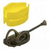 Cralusso Krmítko Big Rocket Method + charger Khaki 1+1 - 50 g