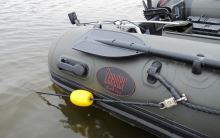 Poseidon-Angelsport Upínací Systém na Čln Boat Holder Speed Release - Žltý (1)