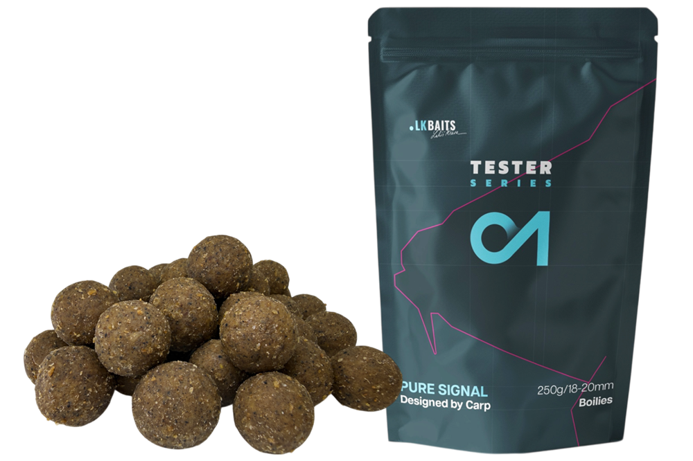 Lk baits boilies tester series_01 pure signal - 24 mm 800 g