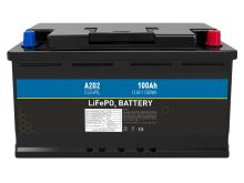 A2D2 Batéria LiFePo4 12,8 V 100Ah F15 Car Battery Case REPT Cells