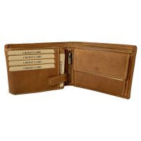 Kožená Rybárska Peňaženka Kapor - Hnedá. (1)