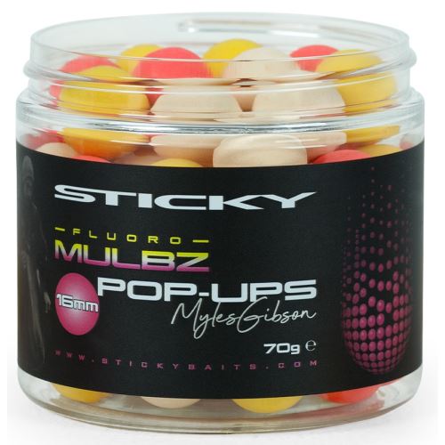 Sticky Baits Plávajúce Boilies Mulbz Fluoro Pop-Ups 70 g