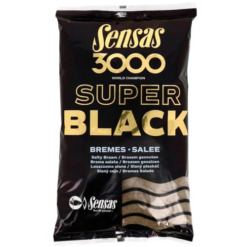 Sensas krmítková zmes 3000 Dark Salty (Čierne - slané) 1 kg