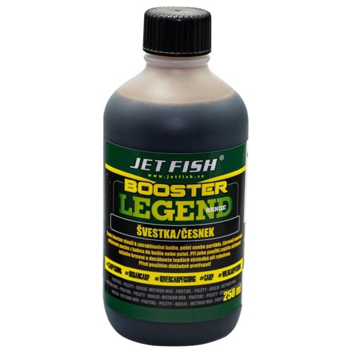 Jet Fish Booster Legend Slivka/Cesnak 250 ml