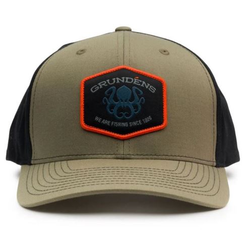 Grundéns Šiltovka Kracken Trucker Loden/Black