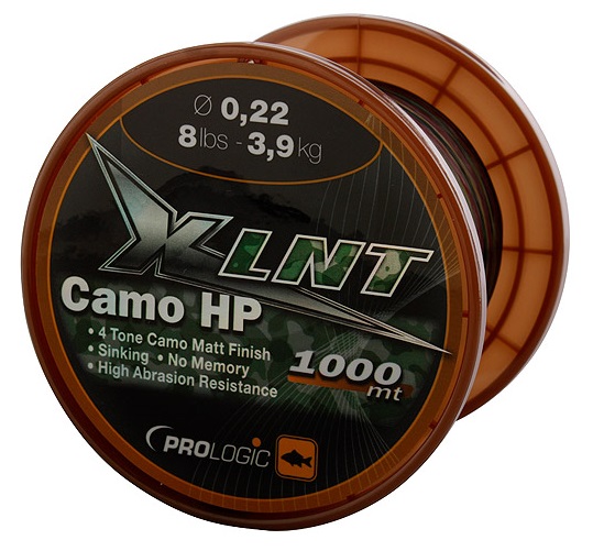 Prologic vlasec xlnt hp camo 1000 m-priemer 0,35 mm / nosnosť 8,1 kg