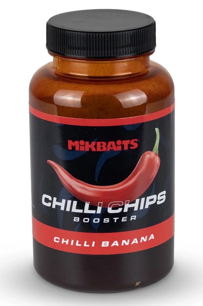 Mikbaits chilli chips booster chilli banana 250 ml