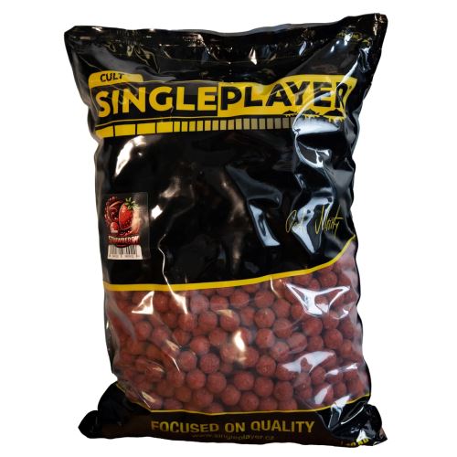 Singleplayer Kŕmne Boilie Strawberry 10 kg