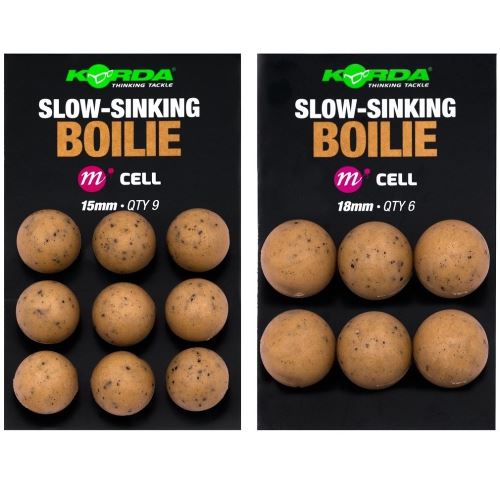Korda Plastic Wafter Slow-Sinking Boilie Cell