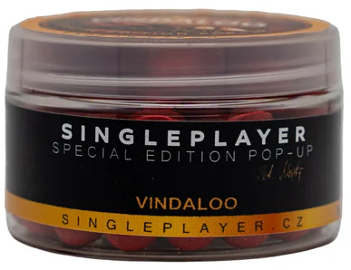 Singleplayer plávajúce boilie special edition pop-up vindaloo 50 g - 12 mm