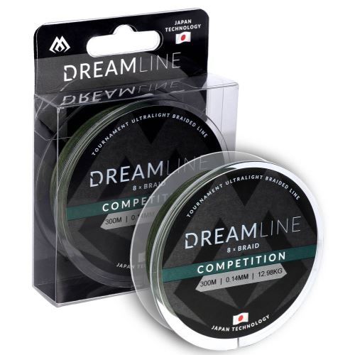 Mikado Pletená Šnúra Dream Line Competition Zelená 300 m