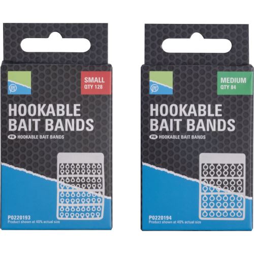 Preston Inavations Gumičky Na Nástrahy Hookable Bait Bands