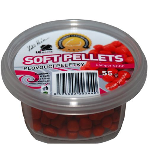 LK Baits Mekčené Peletky Soft V Dipe 8-14 mm Mix 150 ml