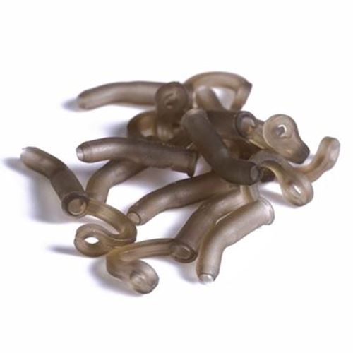 RidgeMonkey Rovnátko Connexion Mini D-Rig Kickers Organic Brown 10 ks