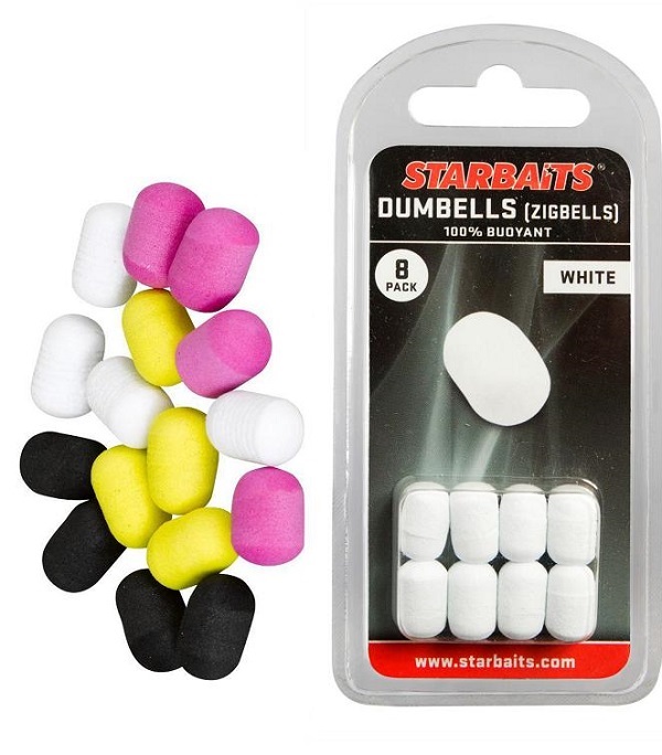 Starbaits dumbells plávajúca nástraha 10 mm-ružová