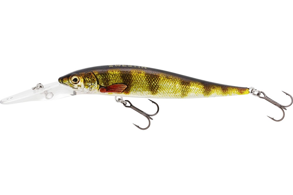 Westin wobler jerkbite mr jerkbait real perch 7,5 cm 6 g