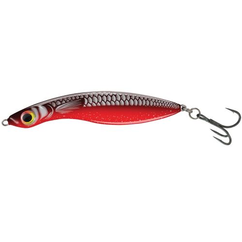 Salmo Wobler Wave Sinking Black Red Fish