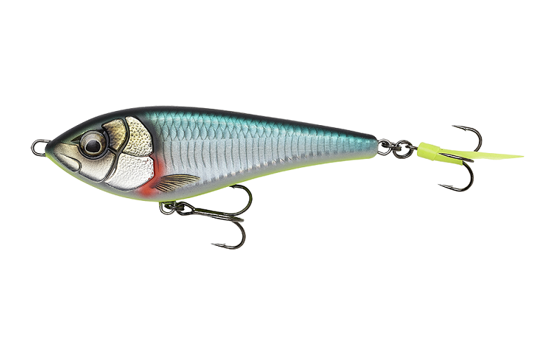 E-shop Savage gear wobler deviator swim green silver - 10,5 cm 35 g