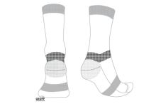 Geoff Anderson Ponožky WizWool Light Weight Čierne (5)