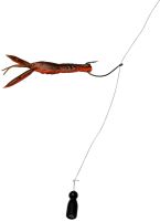 Savage Gear Gumová Nástraha 3D Crayfish Rattling Blue Black 8 ks (5)