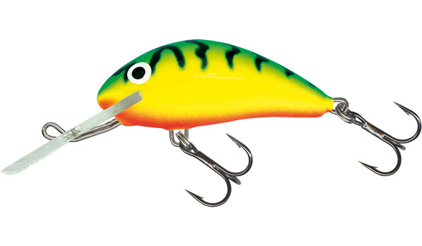 Salmo wobler hornet floating green tiger-5 cm 7 g